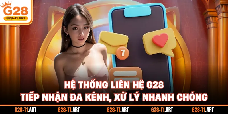 Hệ Thống Liên Hệ G28 Tiếp Nhận Đa Kênh, Xử Lý Nhanh Chóng
